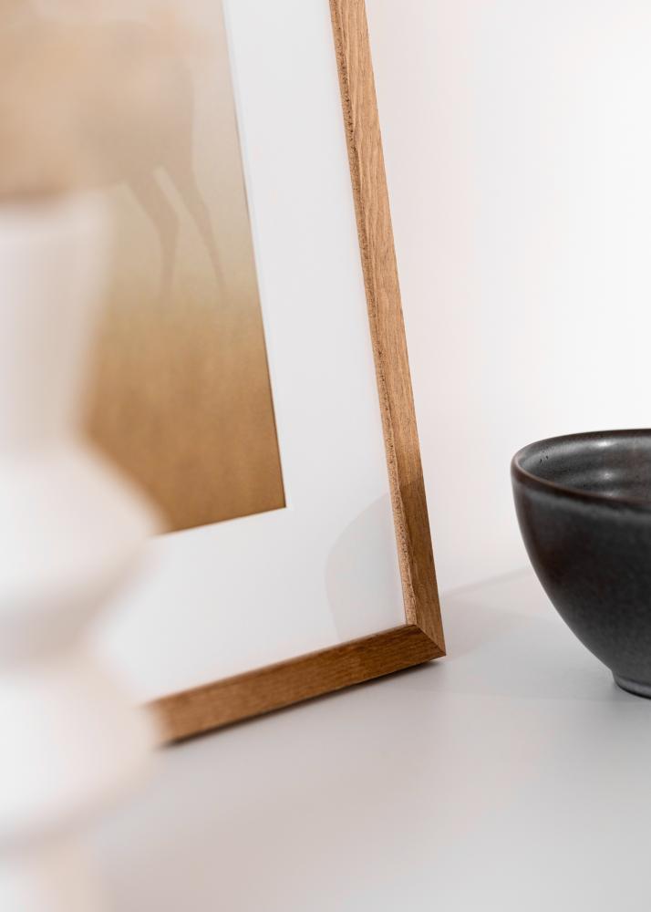 Jämtlands Ramfabrik Frame Tulipa Acrylic Glass Oak 29,7x42 cm (A3)