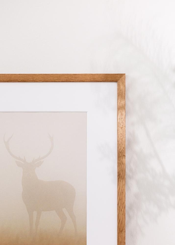 Jämtlands Ramfabrik Frame Tulipa Acrylic Glass Oak 29,7x42 cm (A3)