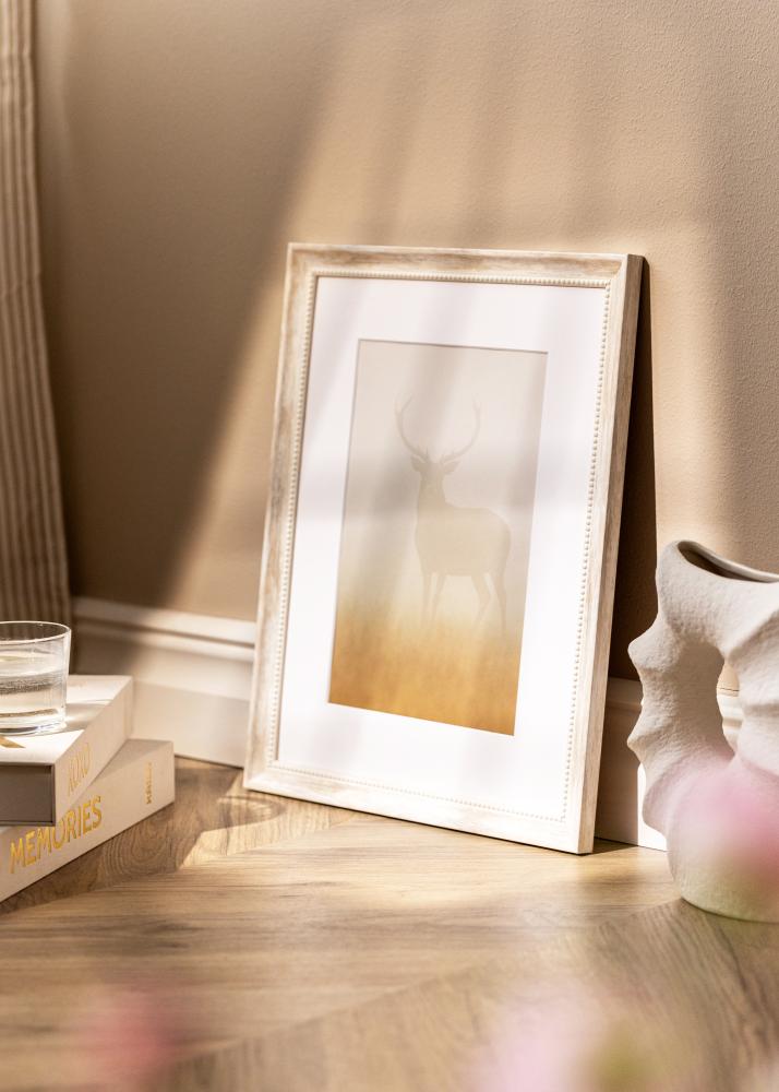 Jämtlands Ramfabrik Frame Soledad Acrylic Glass White 40x60 cm