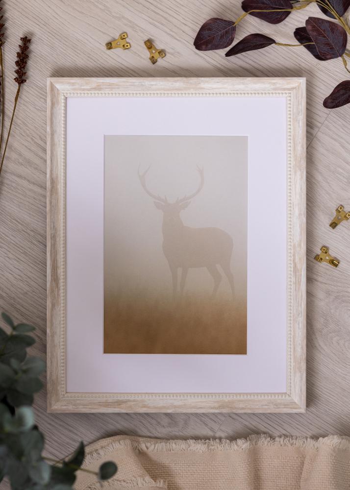 Jämtlands Ramfabrik Frame Soledad Acrylic Glass White 40x60 cm