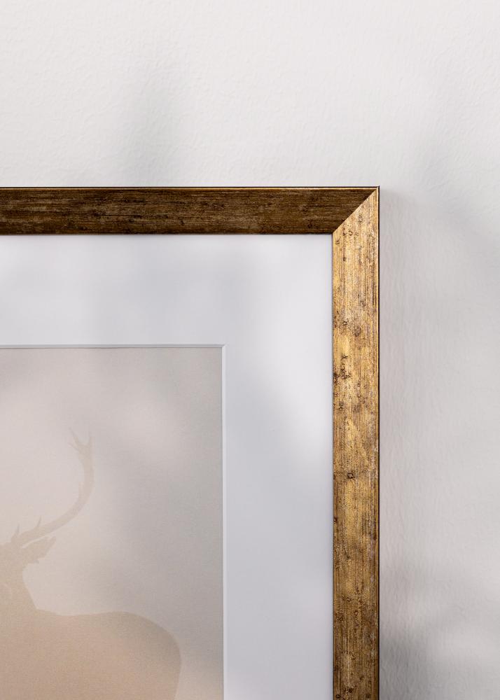 Jämtlands Ramfabrik Frame Dune Acrylic Glass Gold 70x100 cm