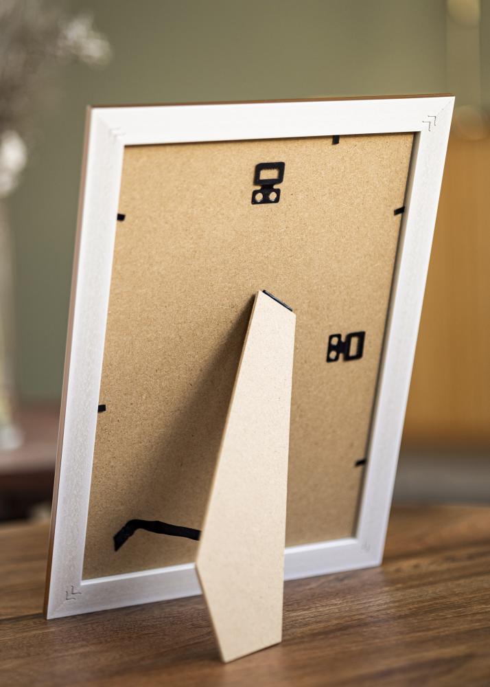 Ram med passepartou Frame Swirl Gold 20x30 cm - Mounts White 15x21 cm