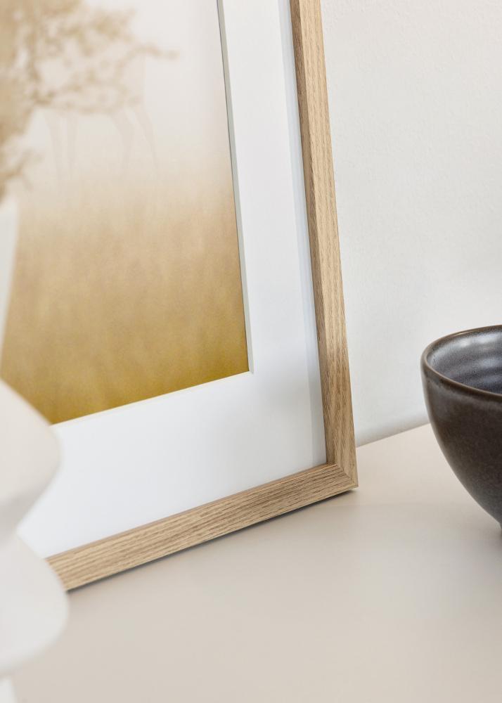 BGA Frame Trendy Acrylic Glass Oak 48x64 cm