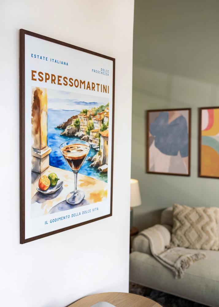 Estancia Frame Galant Acrylic Glass Walnut 50x70 cm