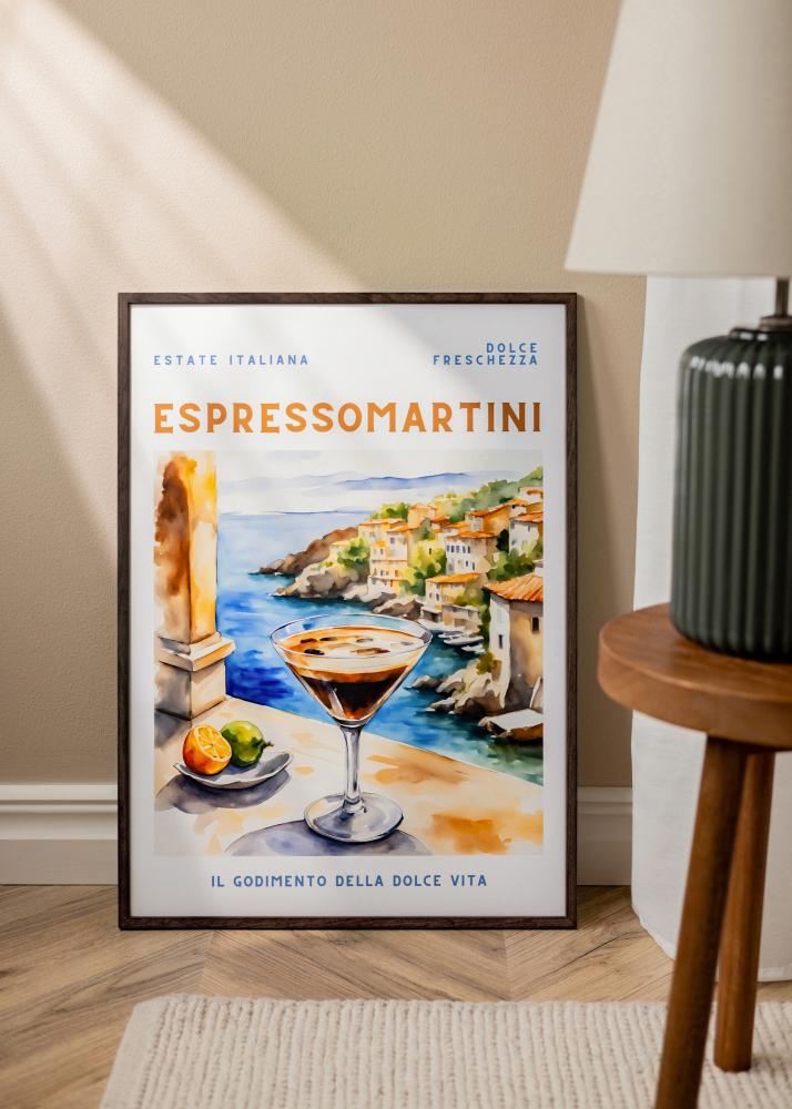 Estancia Frame Galant Acrylic Glass Walnut 50x70 cm