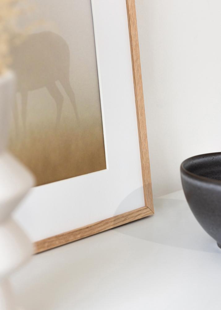 Galleri 1 Frame Narrow Oak Acrylic glass 28x35 cm