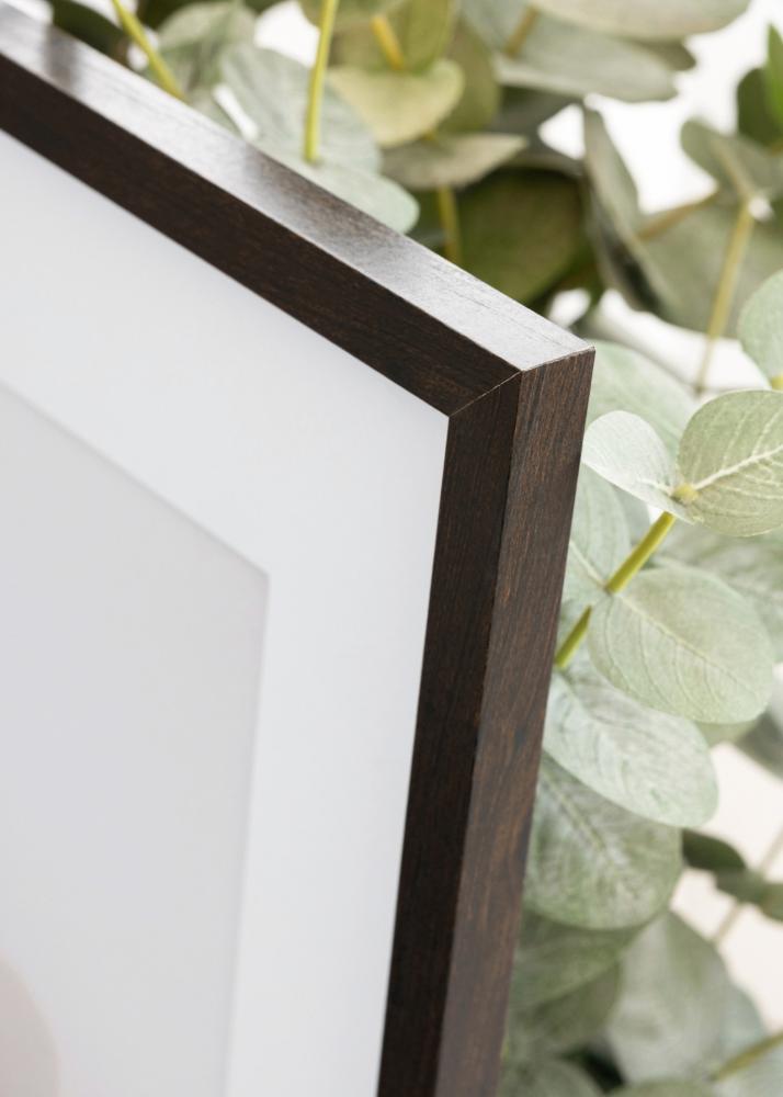 BGA Frame Trendy Acrylic glass Walnut 30x30 cm