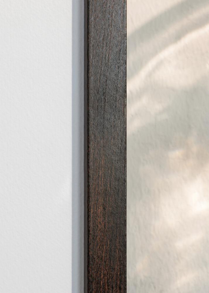 BGA Frame Trendy Acrylic glass Walnut 30x30 cm