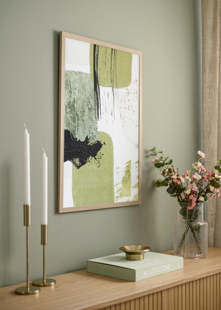 BGA Frame BGA Classic Acrylic Glass Oak 50x100 cm