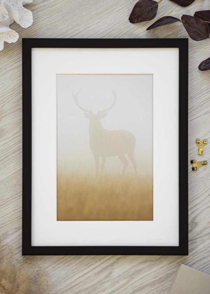 Innova Picture Frame Black Wide 30 x 40 cm