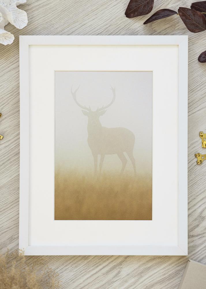 Innova Picture Frame White Wide 50 x 70 cm