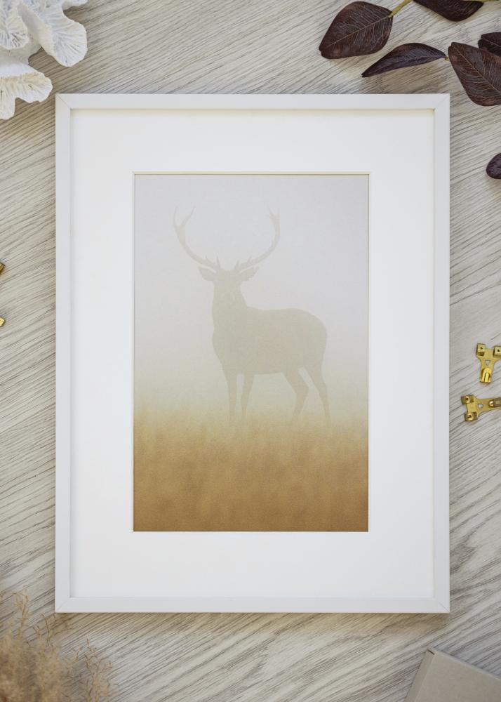 Innova Picture Frame White Slim 40 x 50 cm