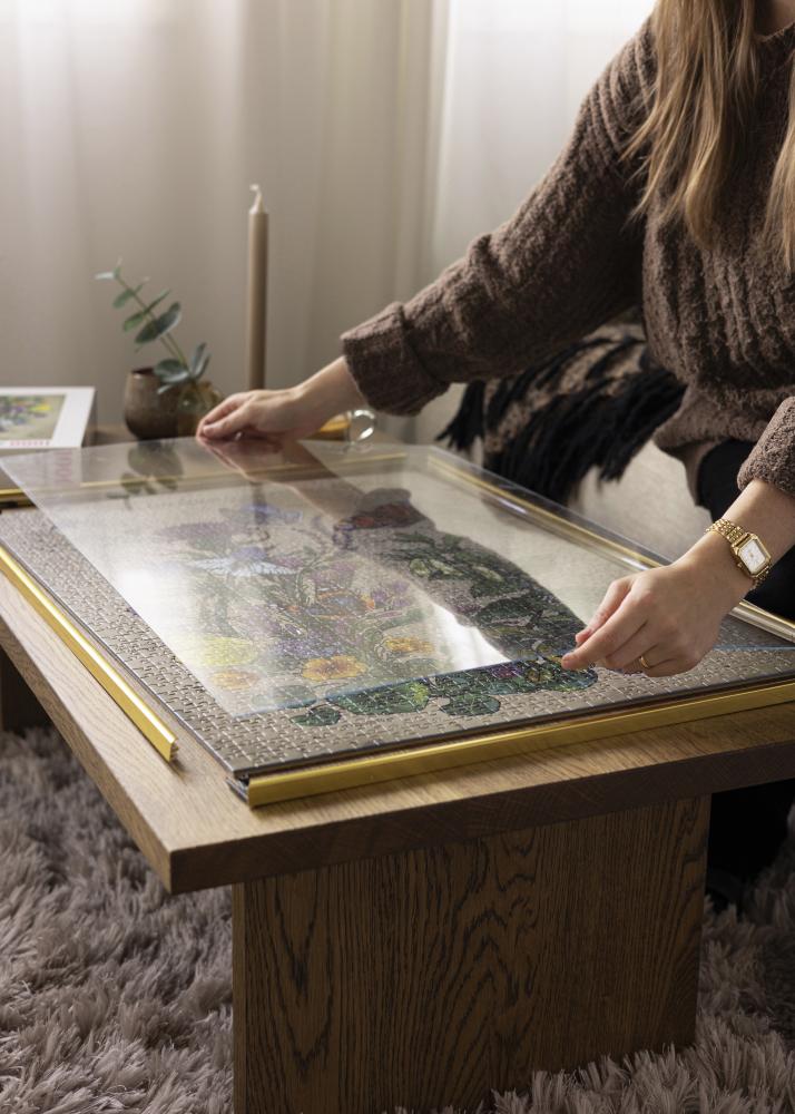 Innova Puzzle frame Gold 50x70 cm