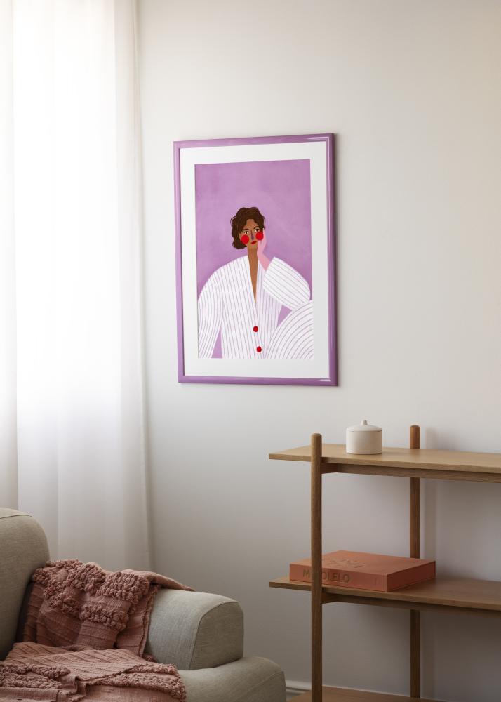 Jämtlands Ramfabrik Frame Dorset Acrylic Glass Pink 70x100 cm