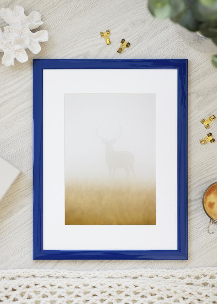 Jämtlands Ramfabrik Frame Dorset Acrylic Glass Dark Blue 21x29.7 cm (A4)