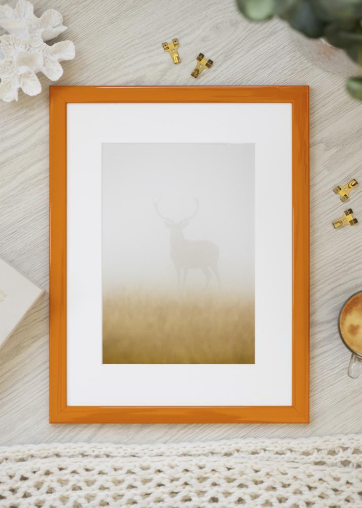 Jämtlands Ramfabrik Frame Dorset Acrylic Glass Orange 30x45 cm