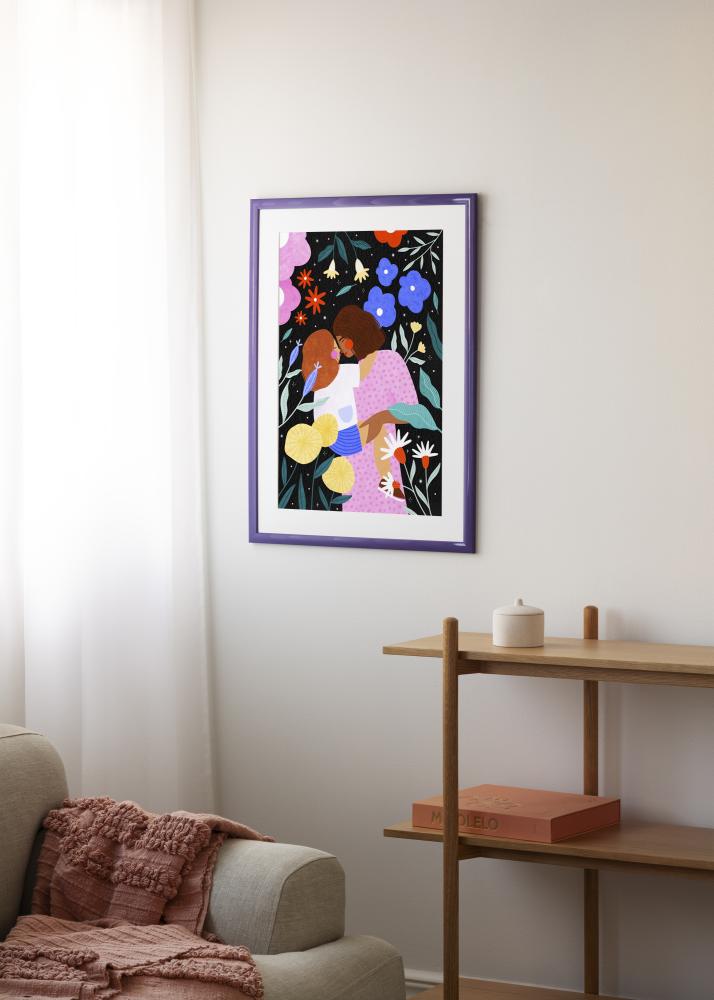 Jämtlands Ramfabrik Frame Dorset Acrylic Glass Purple 30x45 cm