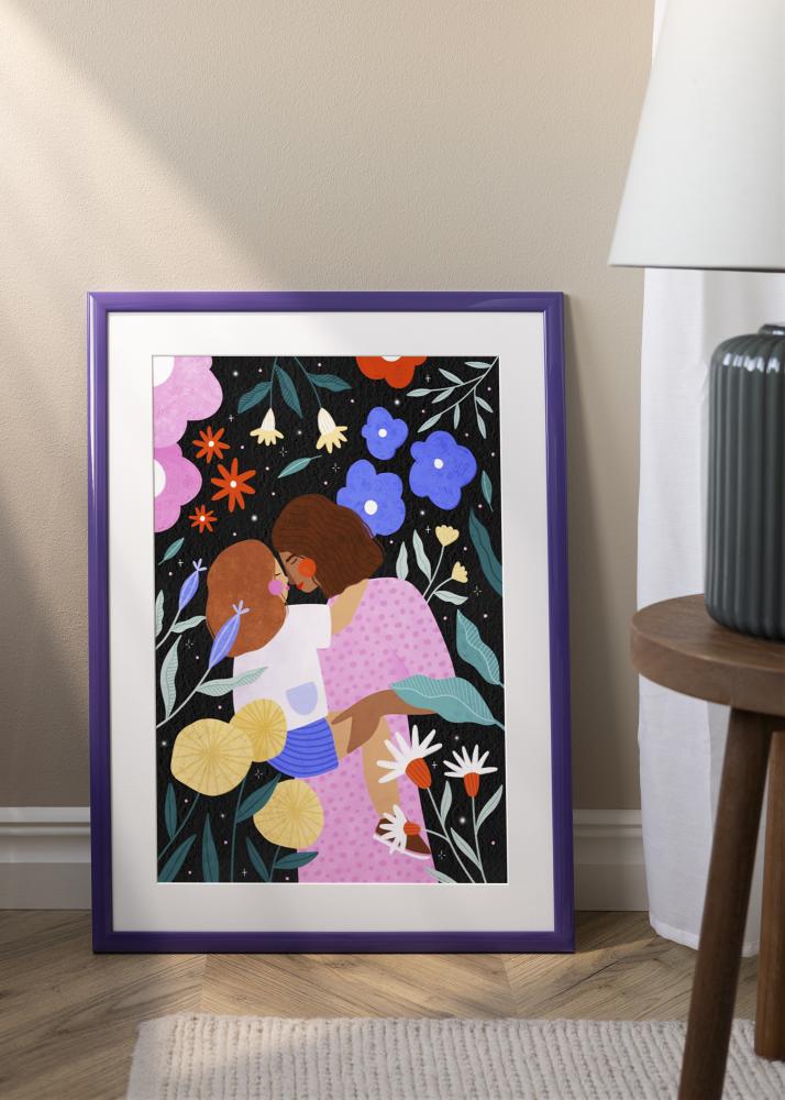 Jämtlands Ramfabrik Frame Dorset Acrylic Glass Purple 30x45 cm