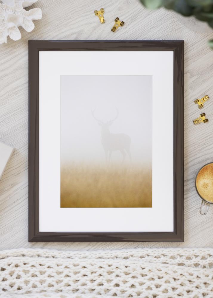 Jämtlands Ramfabrik Frame Dorset Acrylic Glass Dark Grey 21x29.7 cm (A4)