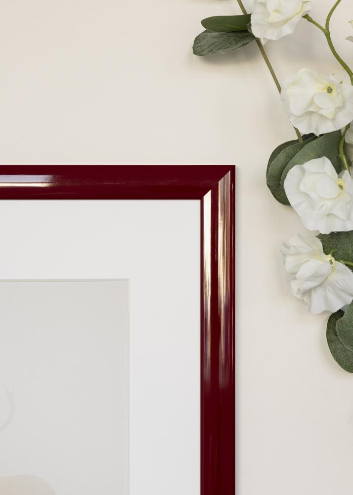 Jämtlands Ramfabrik Frame Dorset Acrylic Glass Dark Red 21x29.7 cm (A4)
