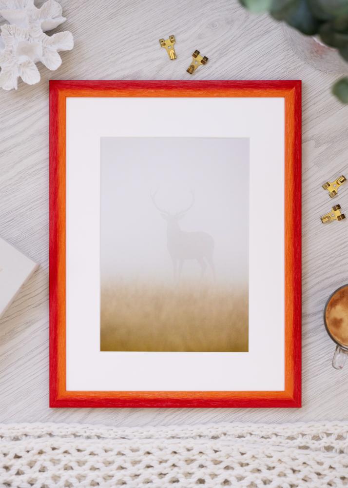 Jämtlands Ramfabrik Frame Cornwall Acrylic Glass Red 40x40 cm