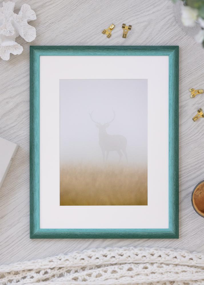 Jämtlands Ramfabrik Frame Cornwall Acrylic Glass Dark Green 40x50 cm