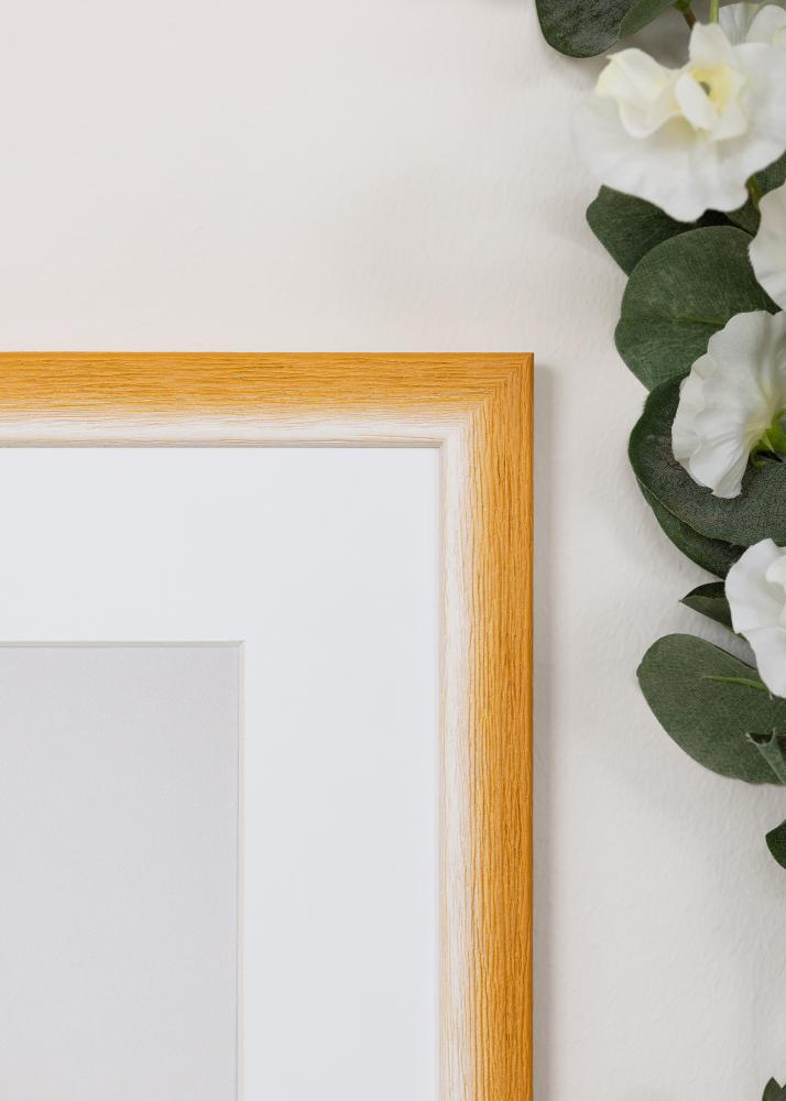 Jämtlands Ramfabrik Frame Cornwall Acrylic Glass Gold 50x50 cm