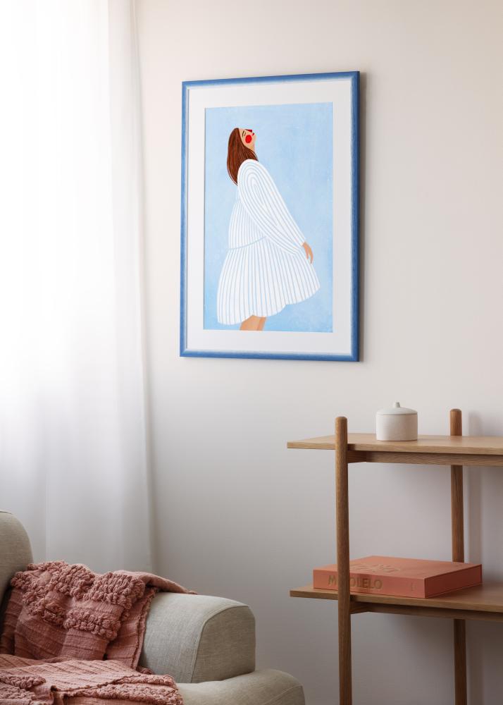 Jämtlands Ramfabrik Frame Cornwall Acrylic Glass Blue 40x50 cm