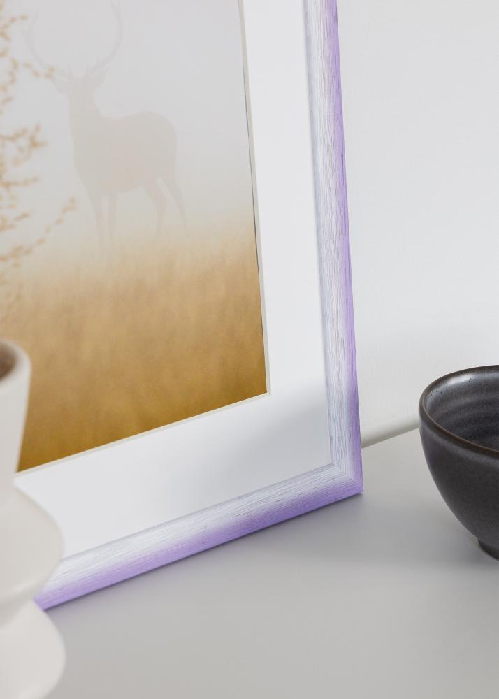Jämtlands Ramfabrik Frame Cornwall Acrylic Glass Light Purple 40x50 cm