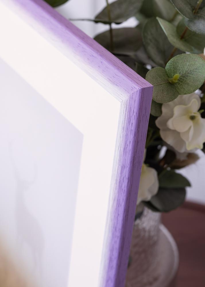 Jämtlands Ramfabrik Frame Cornwall Acrylic Glass Light Purple 40x50 cm
