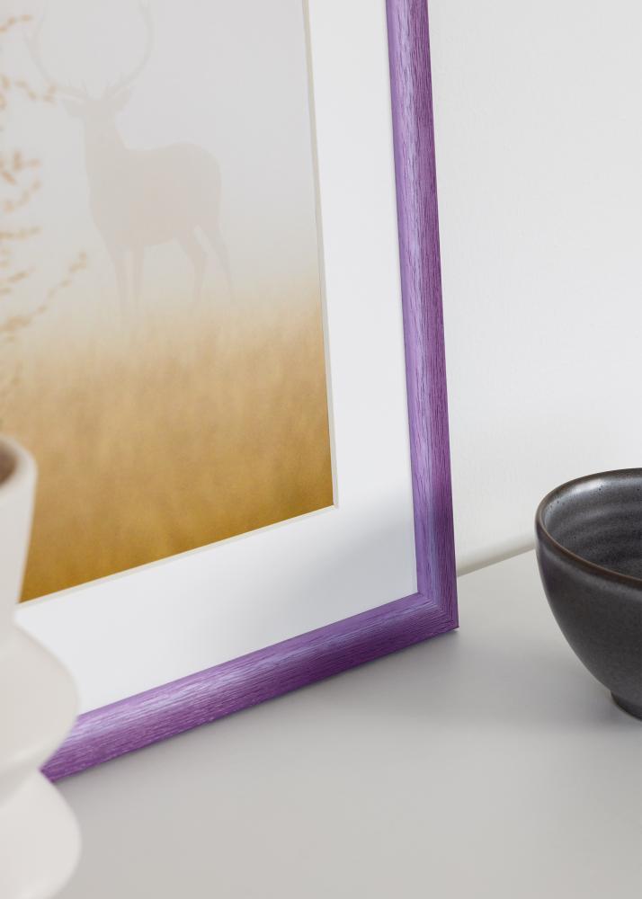 Jämtlands Ramfabrik Frame Cornwall Acrylic Glass Purple 40x50 cm