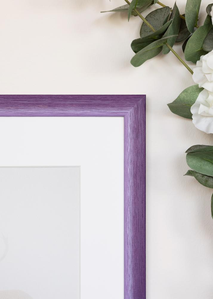 Jämtlands Ramfabrik Frame Cornwall Acrylic Glass Purple 40x50 cm