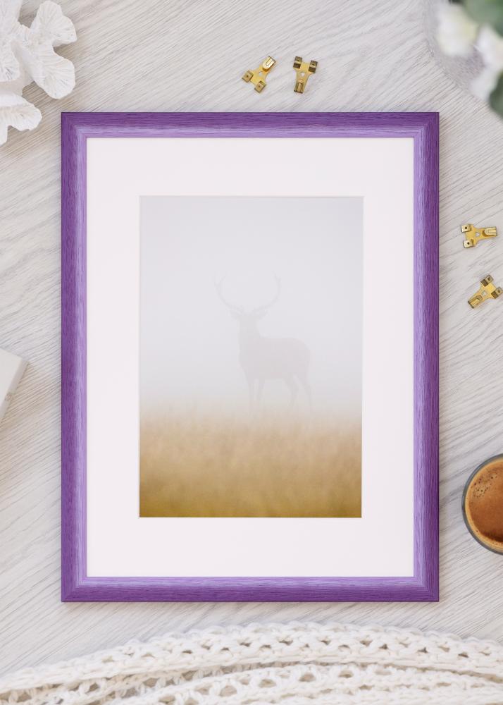Jämtlands Ramfabrik Frame Cornwall Acrylic Glass Purple 40x50 cm