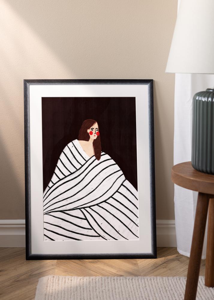 Jämtlands Ramfabrik Frame Cornwall Acrylic Glass Black 70x100 cm