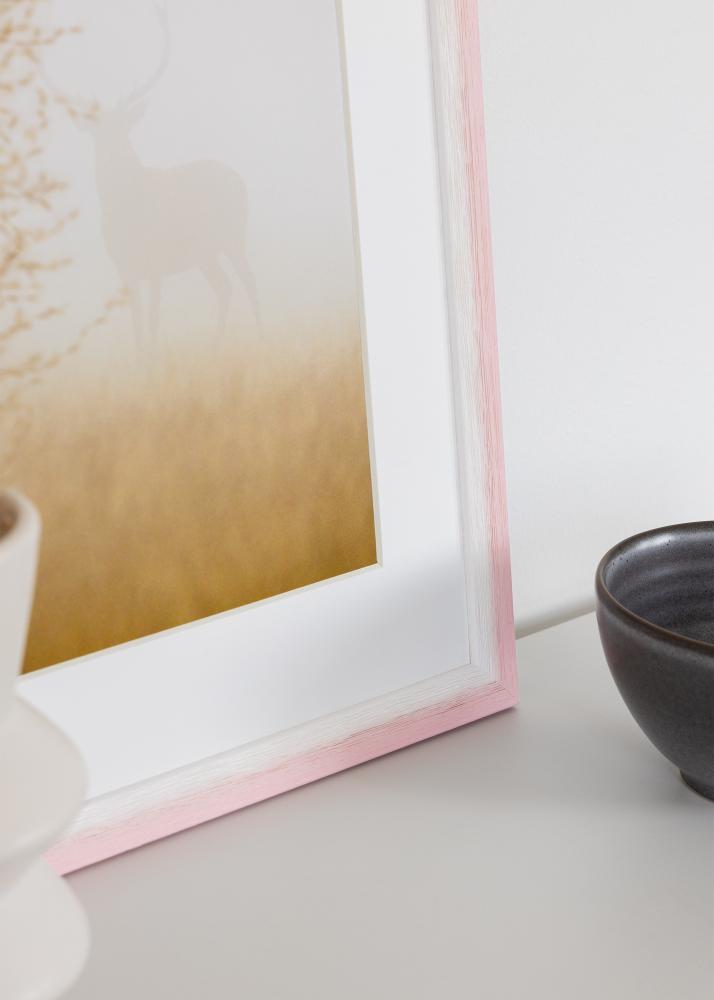 Jämtlands Ramfabrik Frame Cornwall Acrylic Glass Pink 40x50 cm