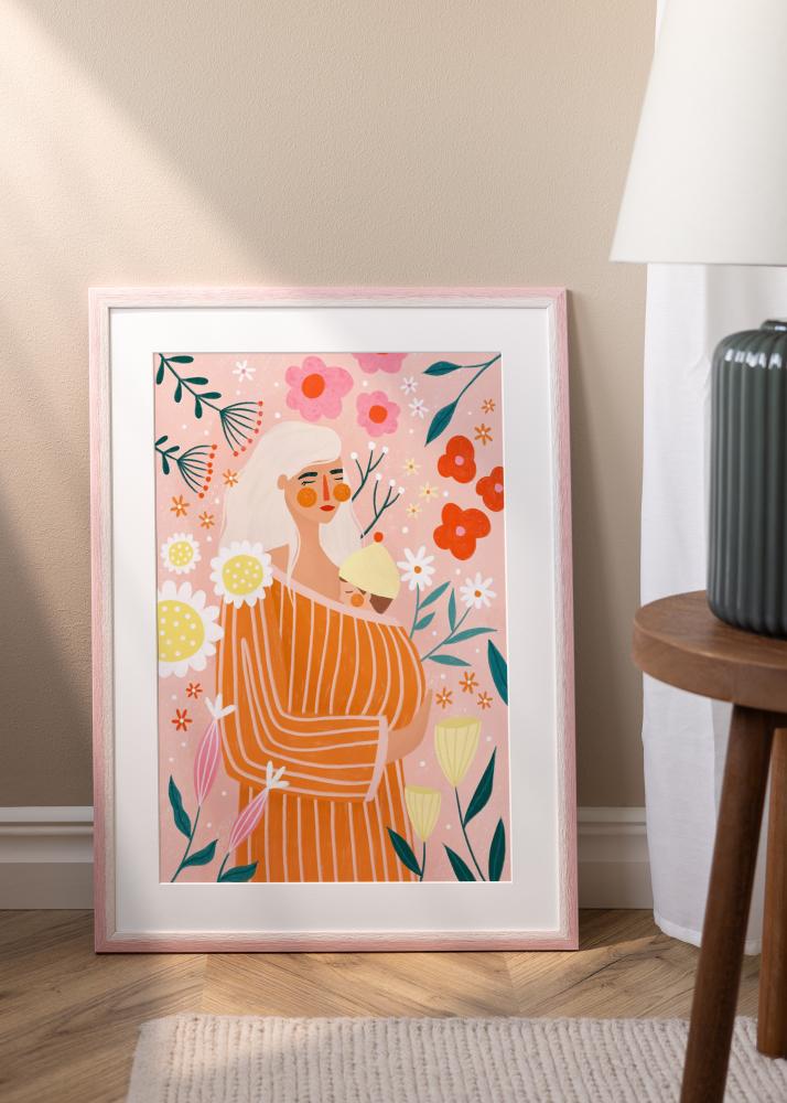 Jämtlands Ramfabrik Frame Cornwall Acrylic Glass Pink 40x50 cm