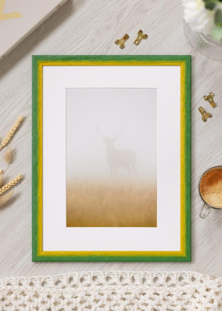 Jämtlands Ramfabrik Frame Cornwall Acrylic Glass Green 40x40 cm