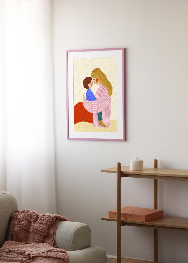 Jämtlands Ramfabrik Frame Kent Acrylic Glass Pink 29.7x42 cm (A3)