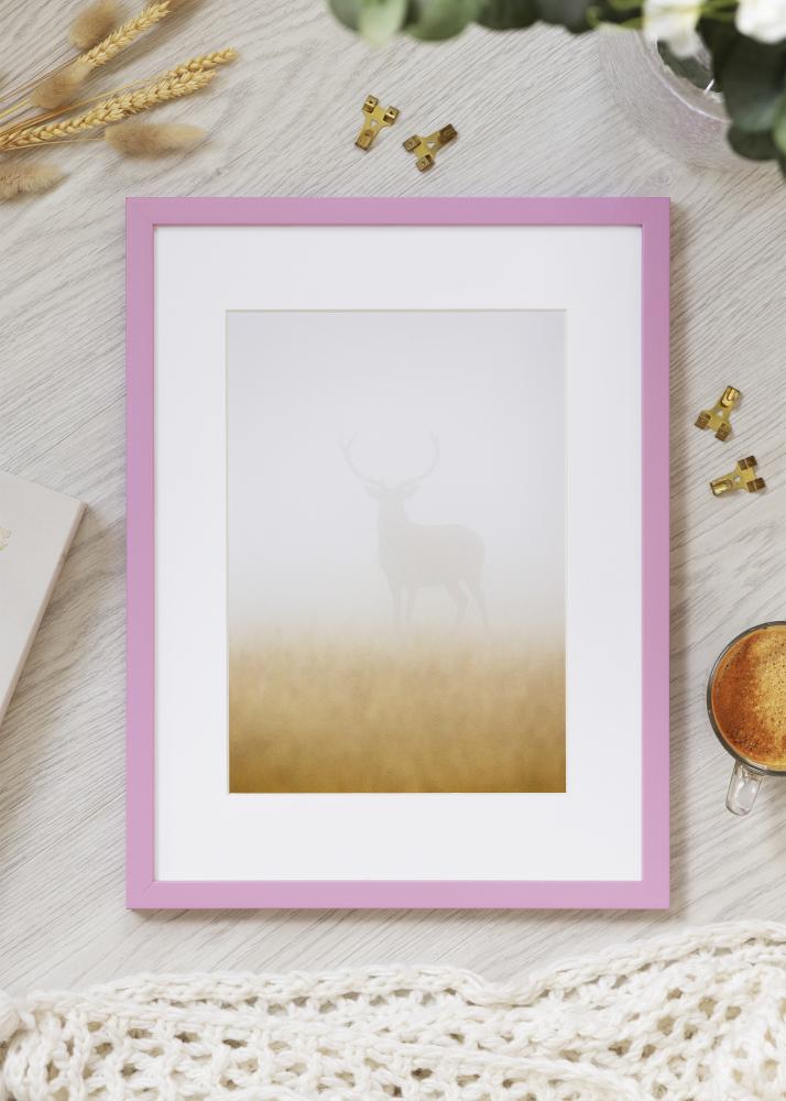 Jämtlands Ramfabrik Frame Kent Acrylic Glass Pink 29.7x42 cm (A3)