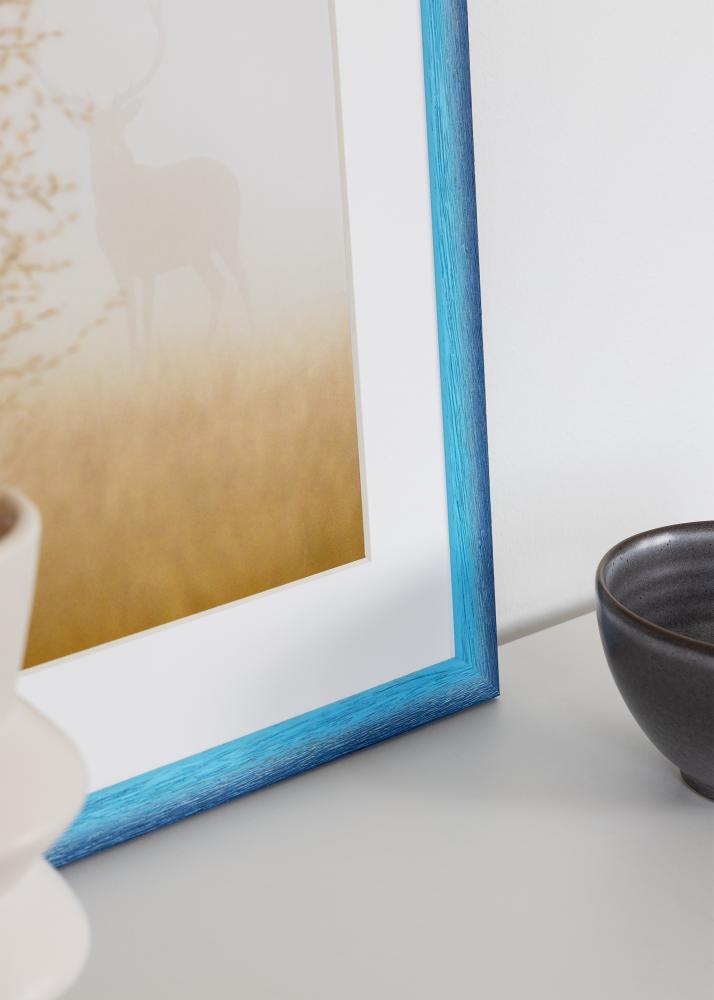 Jämtlands Ramfabrik Frame Cornwall Acrylic Glass Dark Blue 21x29.7 cm (A4)