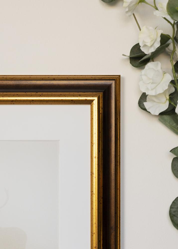 Jämtlands Ramfabrik Frame Aberystwyth Acrylic Glass Gold 42x59.4 cm (A2)