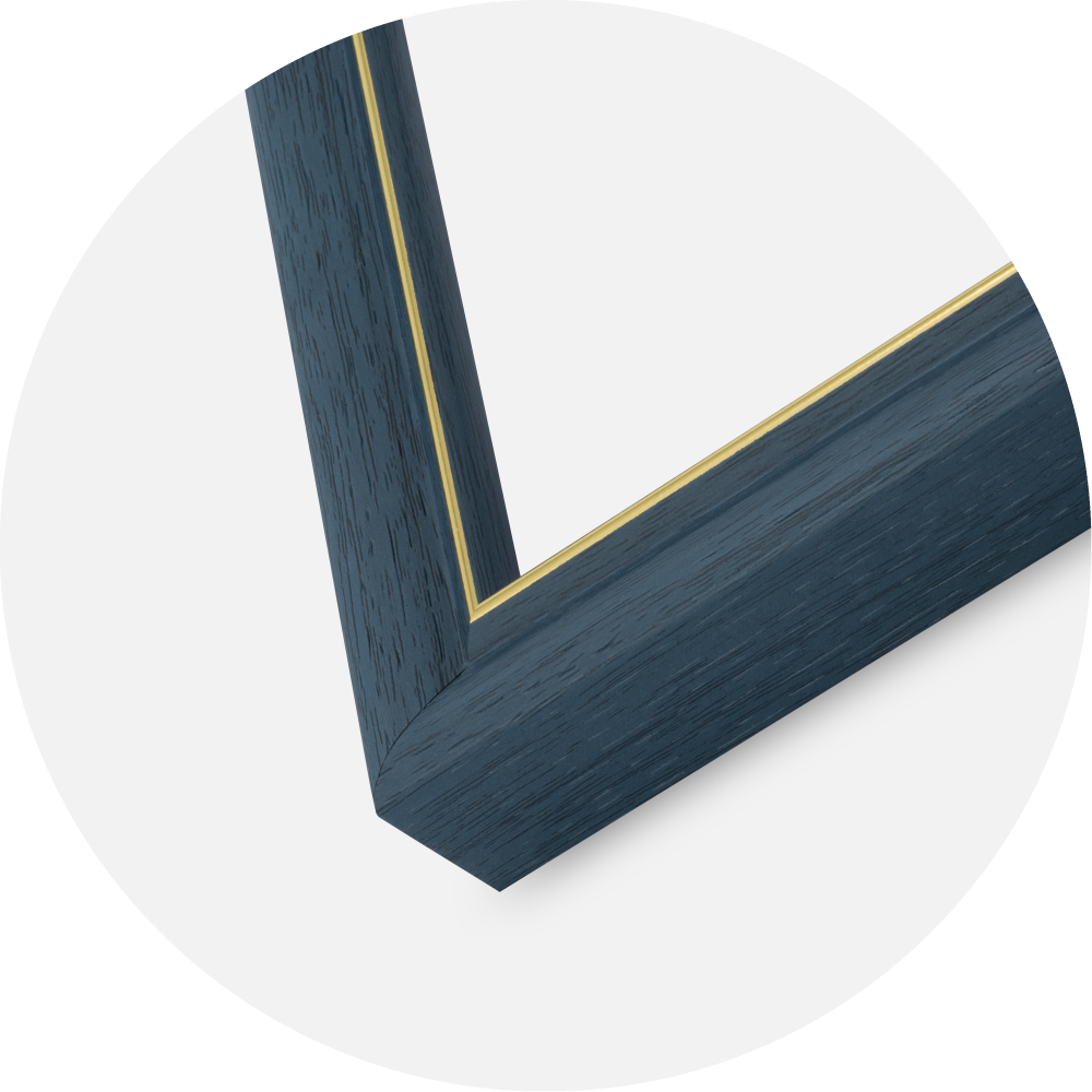 Jämtlands Ramfabrik Frame Canterbury Acrylic Glass Blue 40x50 cm