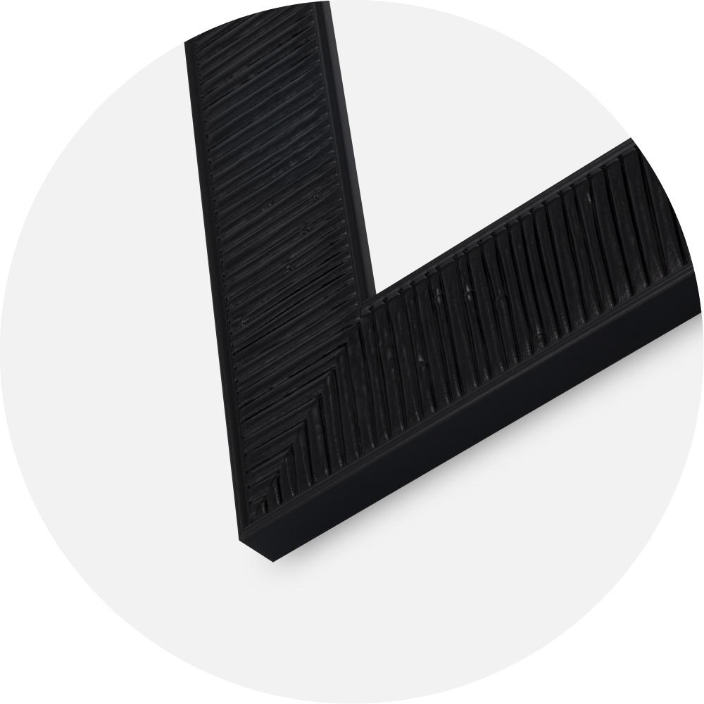 Jämtlands Ramfabrik Frame Lund Acrylic Glass Black 60x80 cm