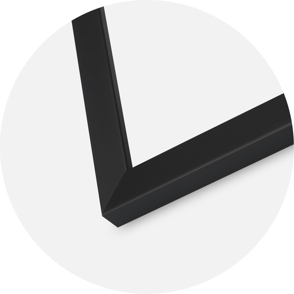 Jämtlands Ramfabrik Frame Oban Acrylic Glass Black 40x40 cm