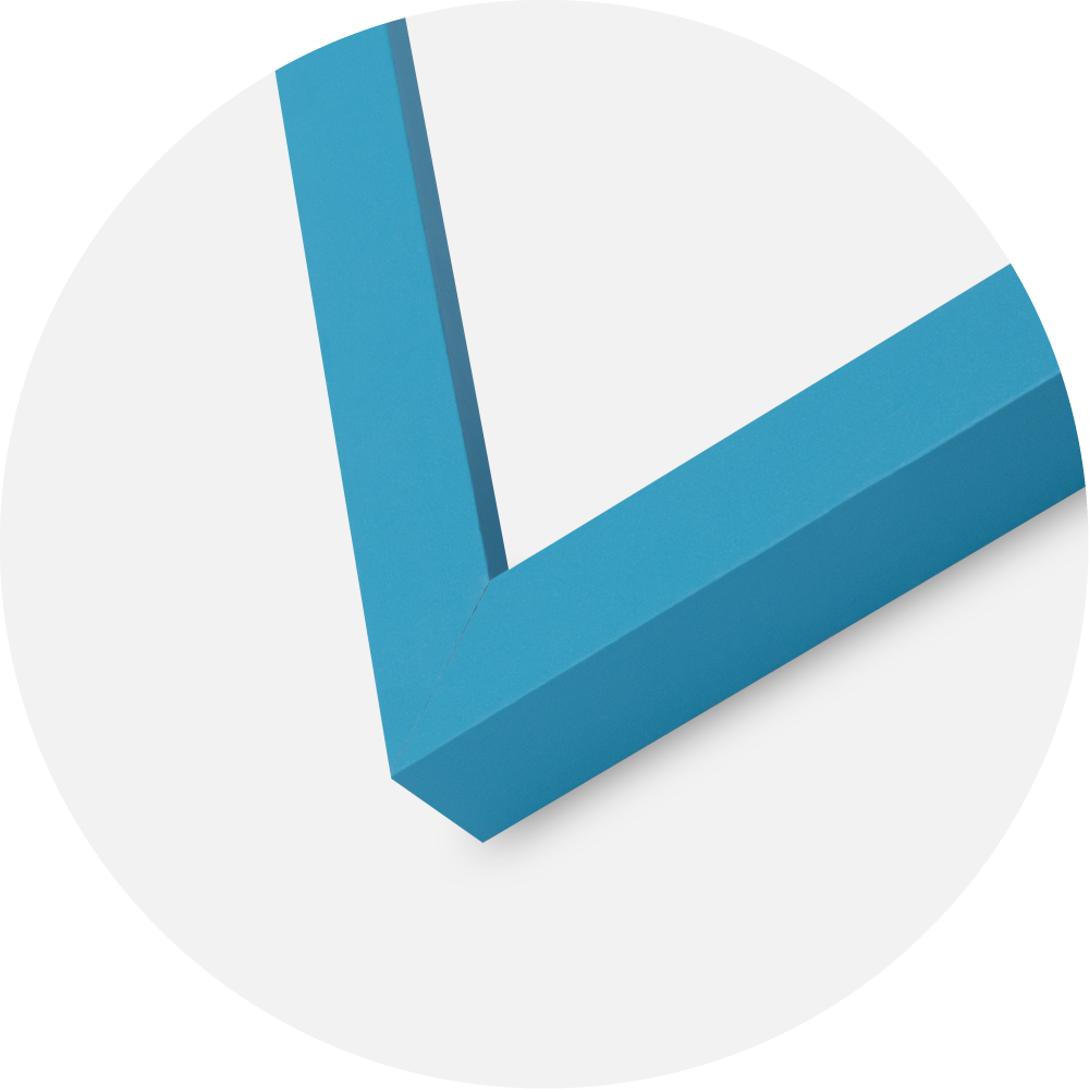 Jämtlands Ramfabrik Frame Selection Acrylic Glass Light Blue 40x40 cm