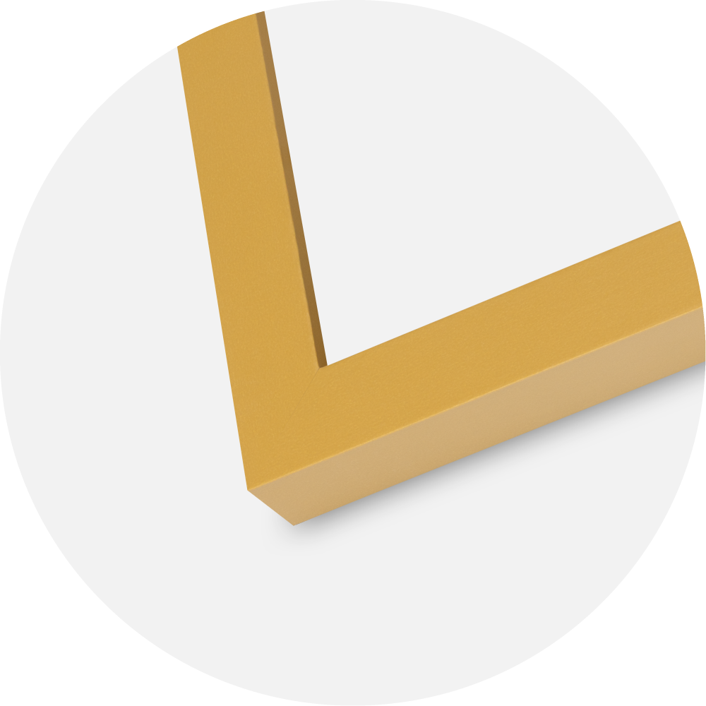 Jämtlands Ramfabrik Frame Selection Acrylic Glass Pineapple Yellow 40x40 cm