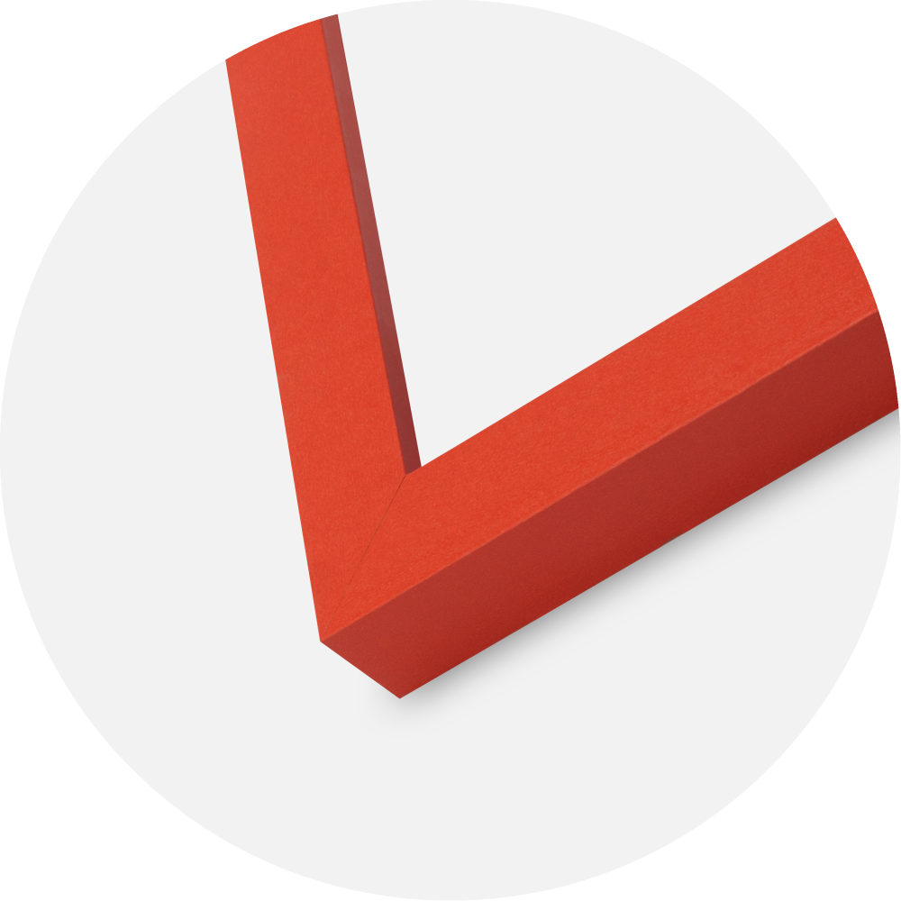 Jämtlands Ramfabrik Frame Selection Acrylic Glass Red 50x70 cm