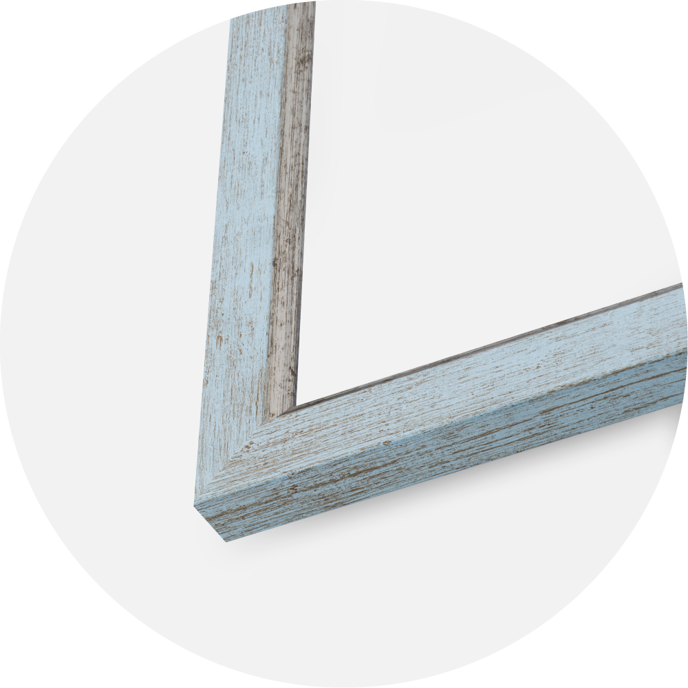 Jämtlands Ramfabrik Frame Whitby Acrylic Glass Blue 30x30 cm