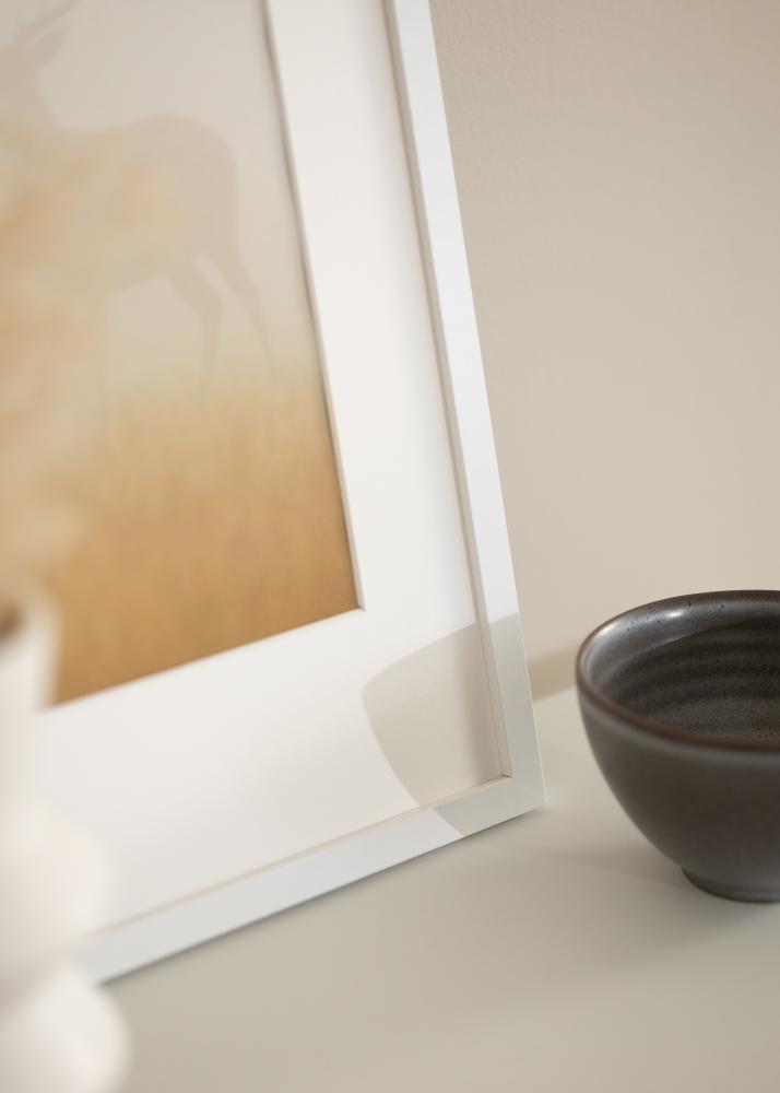 BGA Frame Modern Acrylic Glass White 60x60 cm