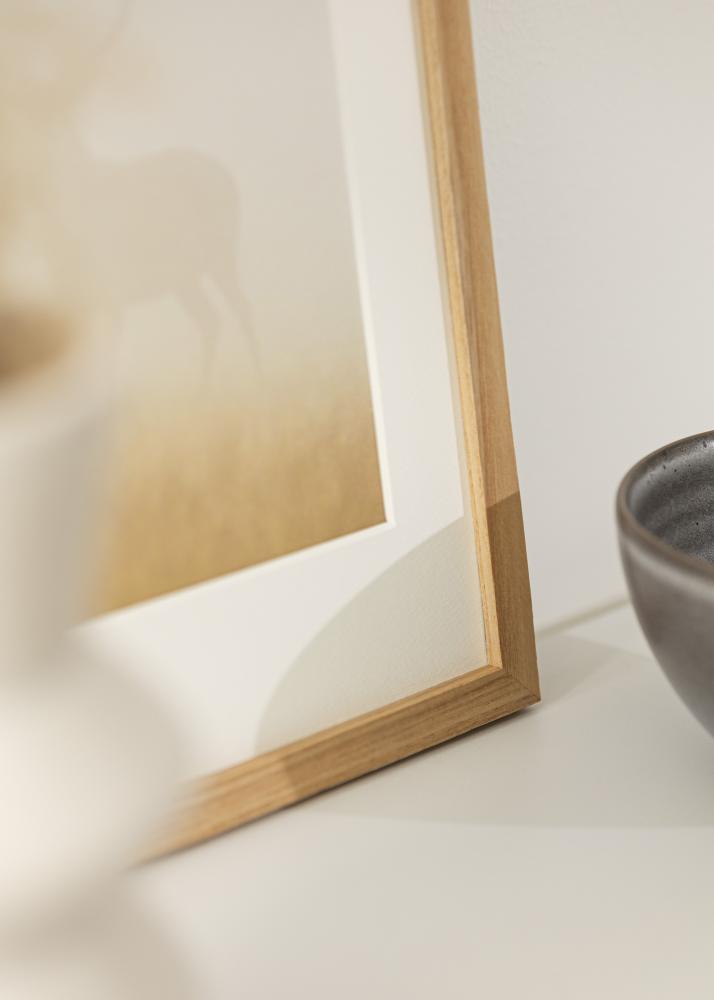 BGA Frame Solid Oak Acrylic Glass 42x59.4 (A2)